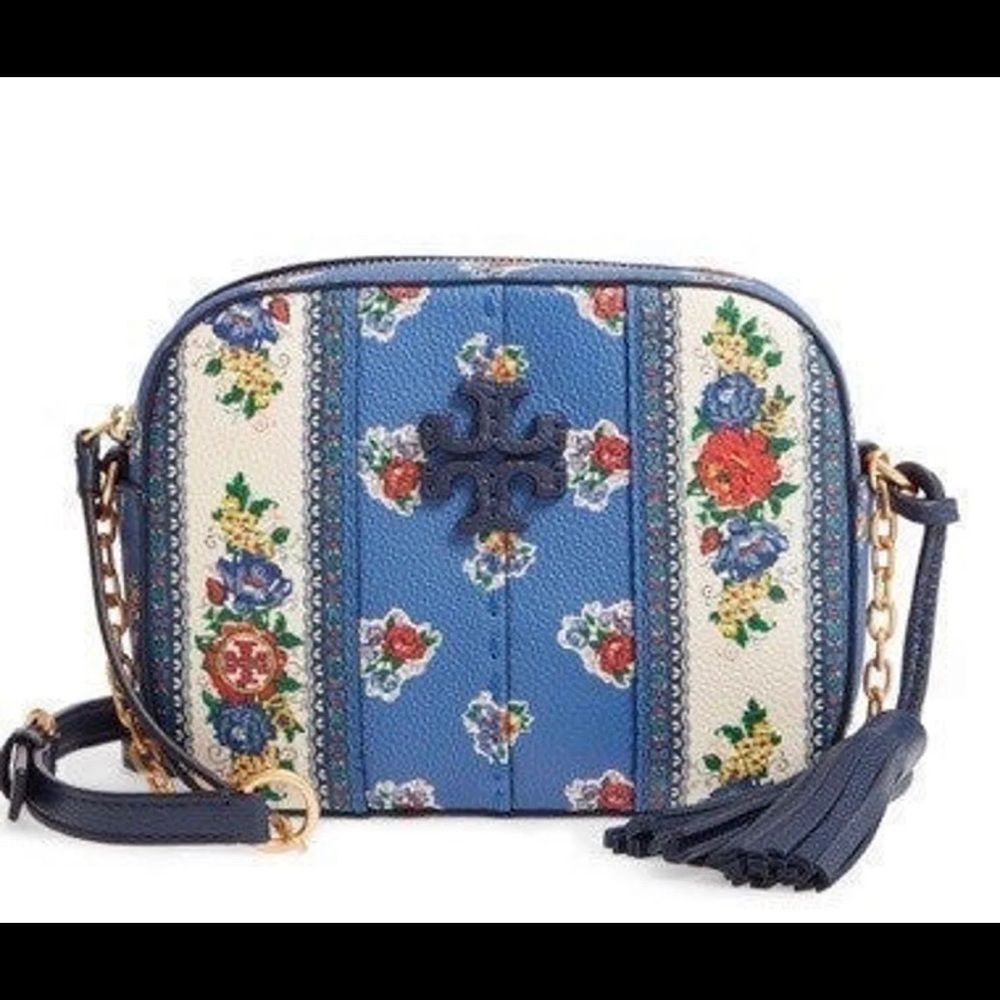 Tory Burch McGraw Floral Camera Bag